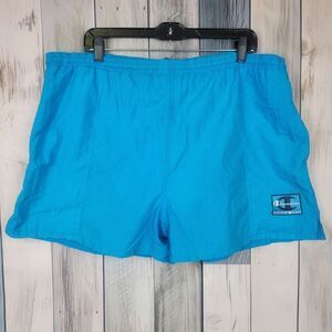 Vintage Y2K Champion Blue Swim Trunks Shorts Size Lg 36-38